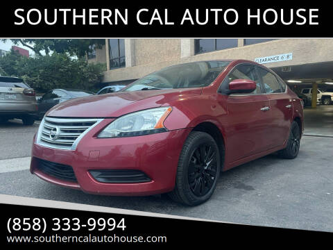 2015 Nissan Sentra for sale at SOUTHERN CAL AUTO HOUSE in San Diego CA