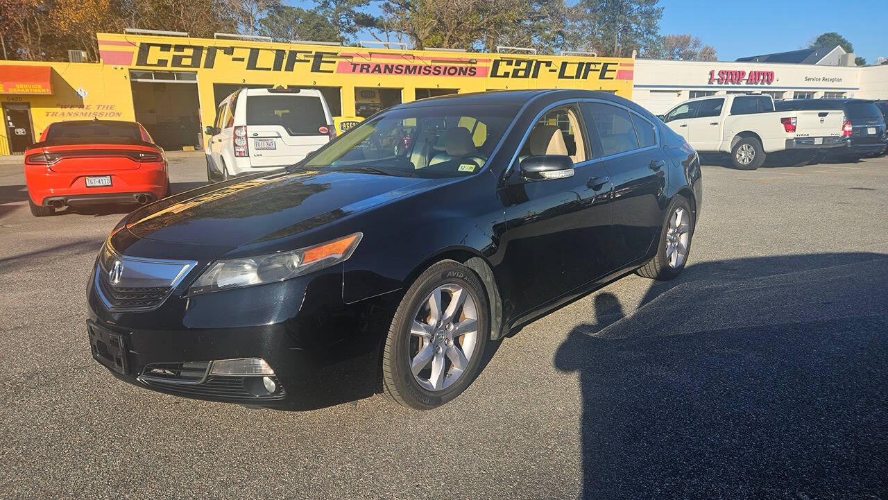 2013 Acura TL for sale at Luxury Auto Sales, Inc in Norfolk, VA