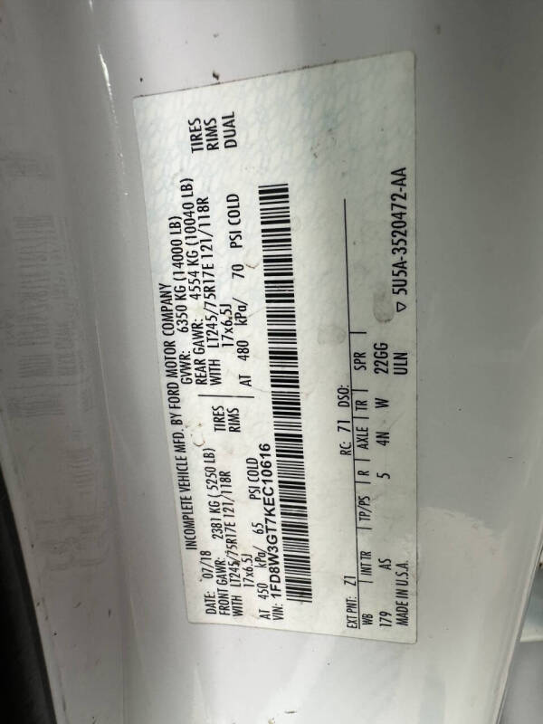 2019 Ford F-350 Super Duty XL