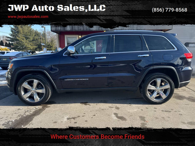 2015 Jeep Grand Cherokee for sale at JWP Auto Sales,LLC in Maple Shade NJ