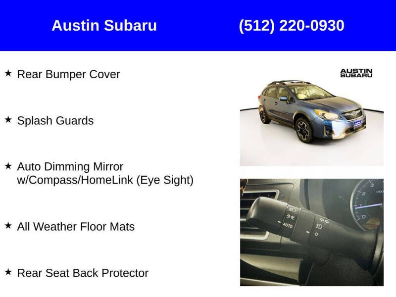 2016 Subaru Crosstrek 2.0i Limited