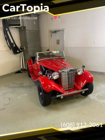 1953 MG TD for sale at CarTopia in Deforest WI