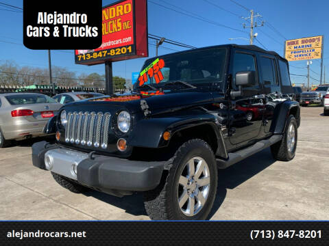 2011 Jeep Wrangler Unlimited for sale at Alejandro Cars & Trucks Inc in Houston TX