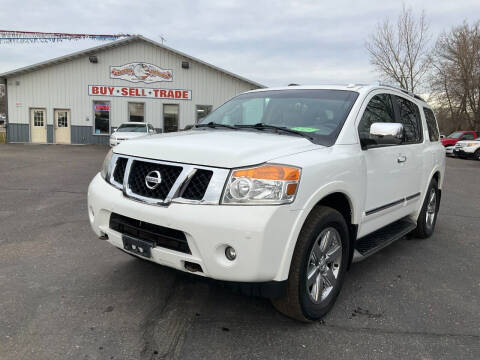 2011 Nissan Armada for sale at Steves Auto Sales in Cambridge MN