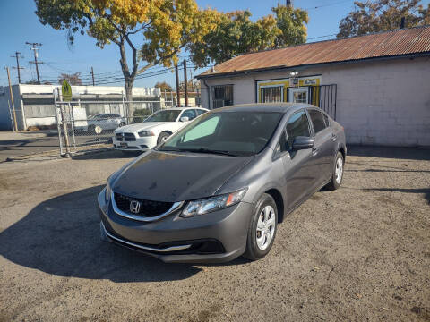 2015 Honda Civic for sale at Larry's Auto Sales Inc. in Fresno CA