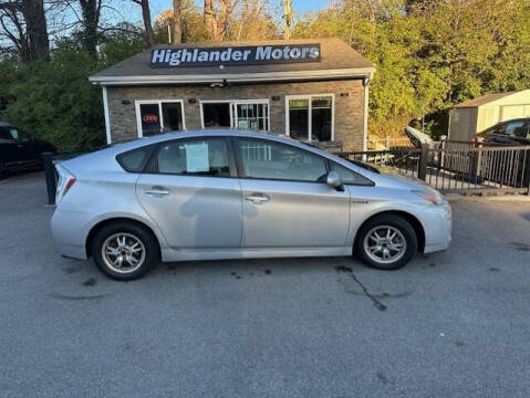 2010 Toyota Prius for sale at Highlander Motors in Radford VA