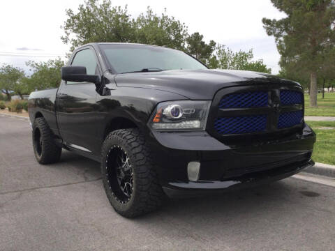 2014 RAM 1500 for sale at Del Sol Auto Sales in Las Vegas NV