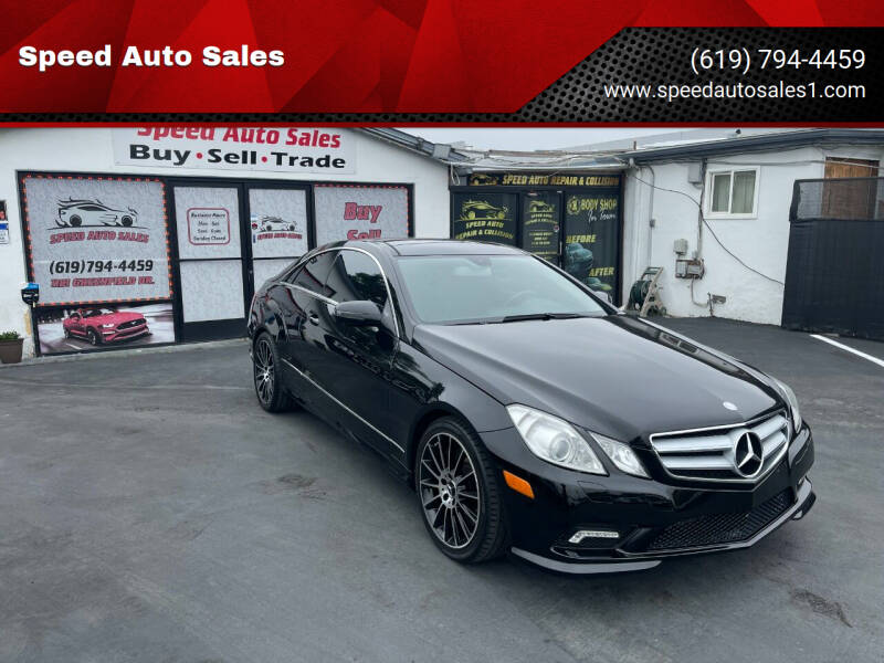 2010 Mercedes-Benz E-Class for sale at Speed Auto Sales in El Cajon CA