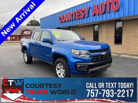 2021 Chevrolet Colorado for sale at Courtesy Auto Sales in Chesapeake VA