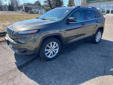 2015 Jeep Cherokee for sale at Hamburg Motors in Hamburg NY