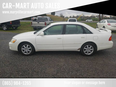 2002 Toyota Avalon for sale at CAR-MART AUTO SALES in Maryville TN