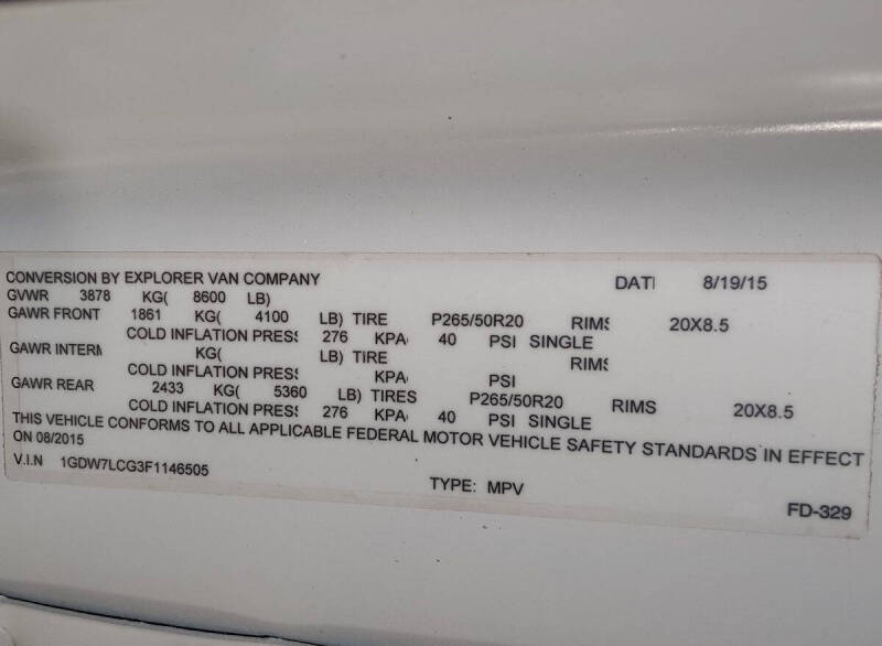 2015 Chevrolet Express 2500