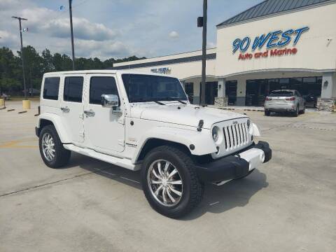 2012 Jeep Wrangler Unlimited for sale at 90 West Auto & Marine Inc in Mobile AL