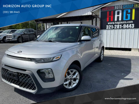 2020 Kia Soul for sale at HORIZON AUTO GROUP INC in Orlando FL