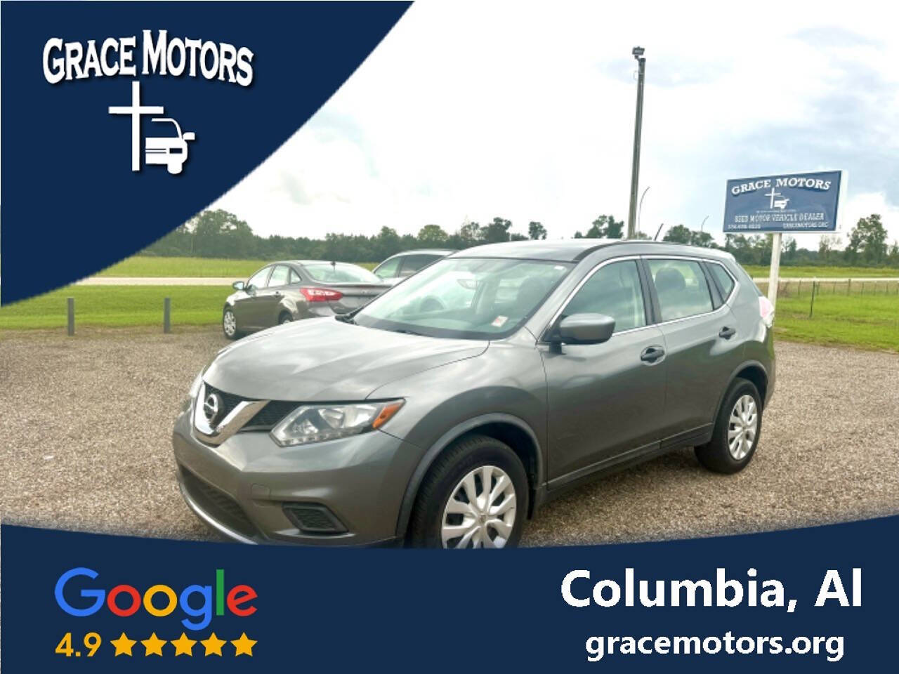 2016 Nissan Rogue for sale at Grace Motors in Columbia, AL