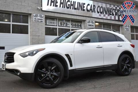 2016 Infiniti QX70 for sale at The Highline Car Connection in Waterbury CT