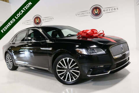 2019 Lincoln Continental for sale at Unlimited Motors in Fishers IN