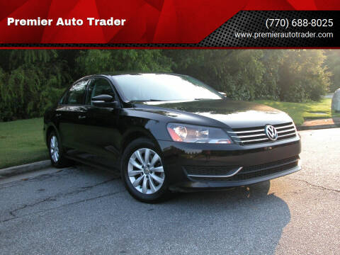 2013 Volkswagen Passat for sale at Premier Auto Trader in Alpharetta GA