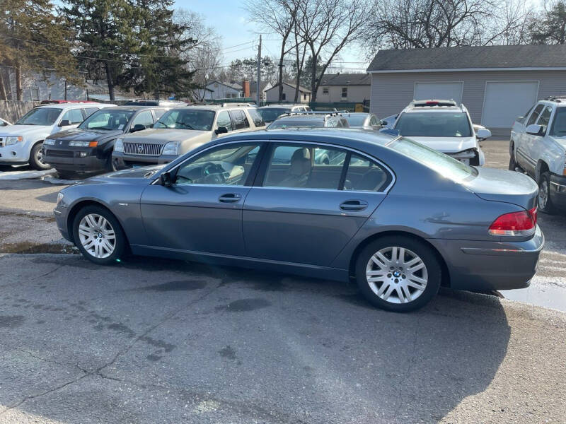 2006 BMW 7 Series for sale at Back N Motion LLC in Anoka MN
