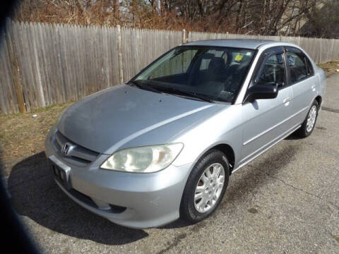 2005 Honda Civic for sale at Wayland Automotive in Wayland MA