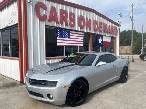 2013 Chevrolet Camaro for sale at Cars On Demand 3 in Pasadena TX