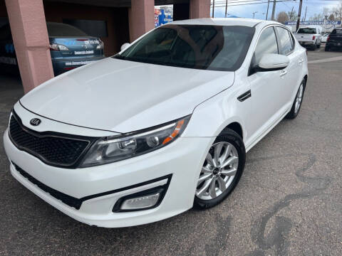 2015 Kia Optima for sale at AROUND THE WORLD AUTO SALES in Denver CO
