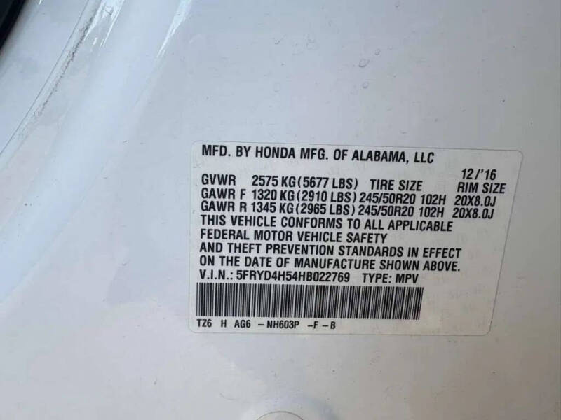 2017 Acura MDX SH-AWD w/Tech