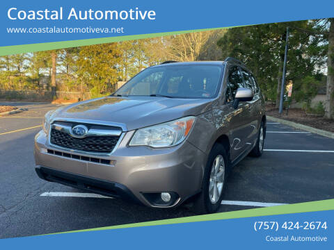 2014 Subaru Forester for sale at Coastal Automotive in Virginia Beach VA