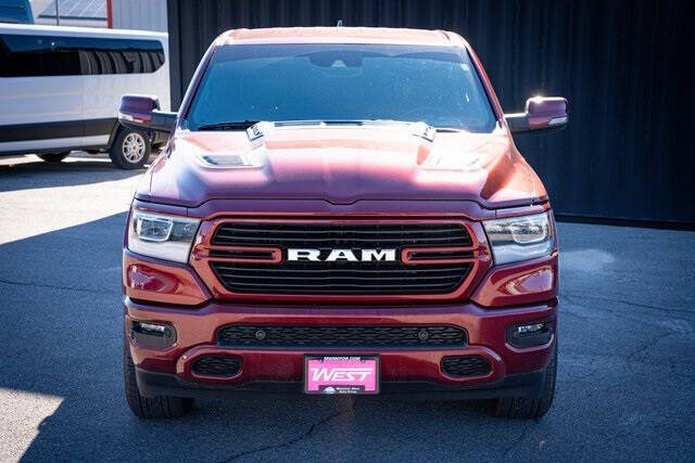 Used 2023 RAM Ram 1500 Pickup Laramie with VIN 1C6SRFRT2PN658745 for sale in Preston, ID