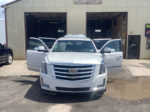 2017 Cadillac Escalade ESV for sale at WASHBURN AUTO, LLC. in Scranton PA