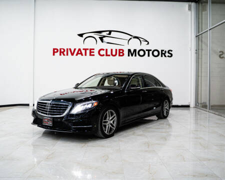 2017 Mercedes-Benz S-Class for sale at Private Club Motors in Houston TX