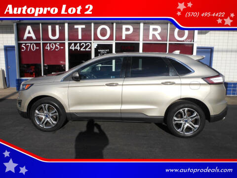 2017 Ford Edge for sale at Autopro Lot 2 in Sunbury PA