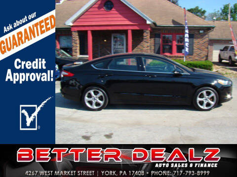 2016 Ford Fusion for sale at Better Dealz Auto Sales & Finance in York PA