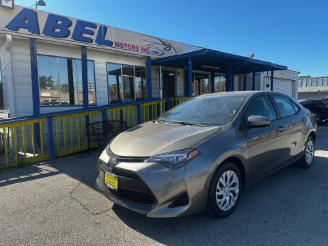 2019 Toyota Corolla for sale at Abel Motors, Inc. in Conroe TX