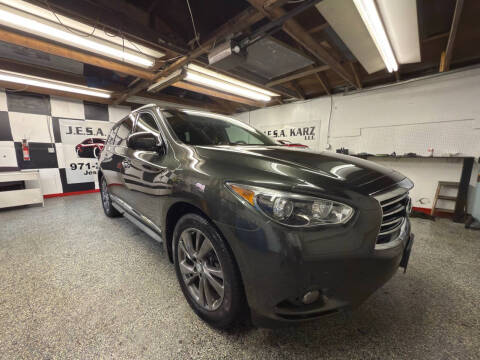 2013 Infiniti JX35 for sale at J.E.S.A. Karz in Portland OR