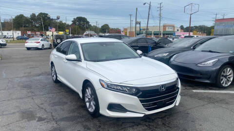 2021 Honda Accord for sale at TOWN AUTOPLANET LLC in Portsmouth VA