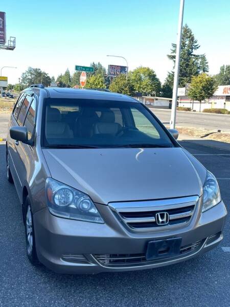 Used 2005 Honda Odyssey EX with VIN 5FNRL38625B415368 for sale in Tacoma, WA