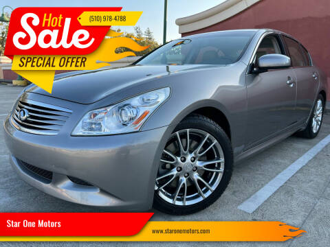 2008 Infiniti G35 for sale at Star One Motors in Hayward CA