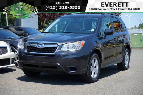 2015 Subaru Forester for sale at West Coast AutoWorks -Edmonds in Edmonds WA