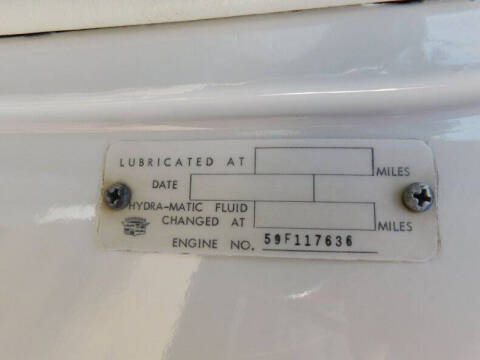 1959 Cadillac Series 62