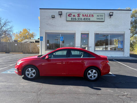 2015 Chevrolet Cruze for sale at C & S SALES in Belton MO