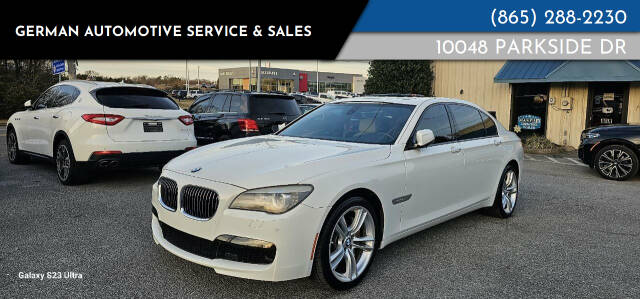 2012 BMW 7 Series for sale at German Automotive Service & Sales in Knoxville, TN