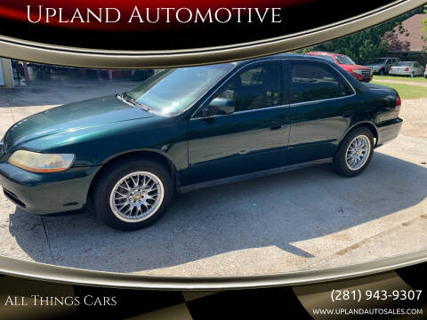 2001 Honda Accord for sale at Upland Automotive in Houston TX