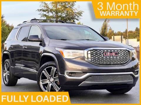 2017 GMC Acadia for sale at MJ SEATTLE AUTO SALES INC in Kent WA
