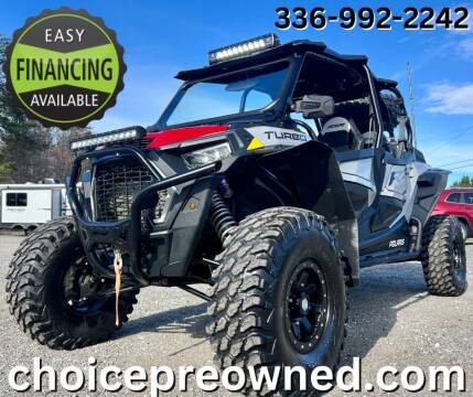 2021 Polaris RZR XP 4 TURBO for sale at CHOICE PRE OWNED AUTO LLC in Kernersville NC