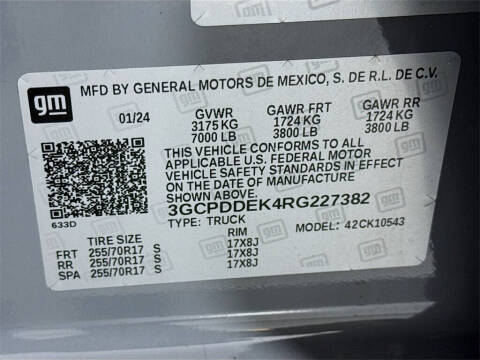 2024 Chevrolet Silverado 1500