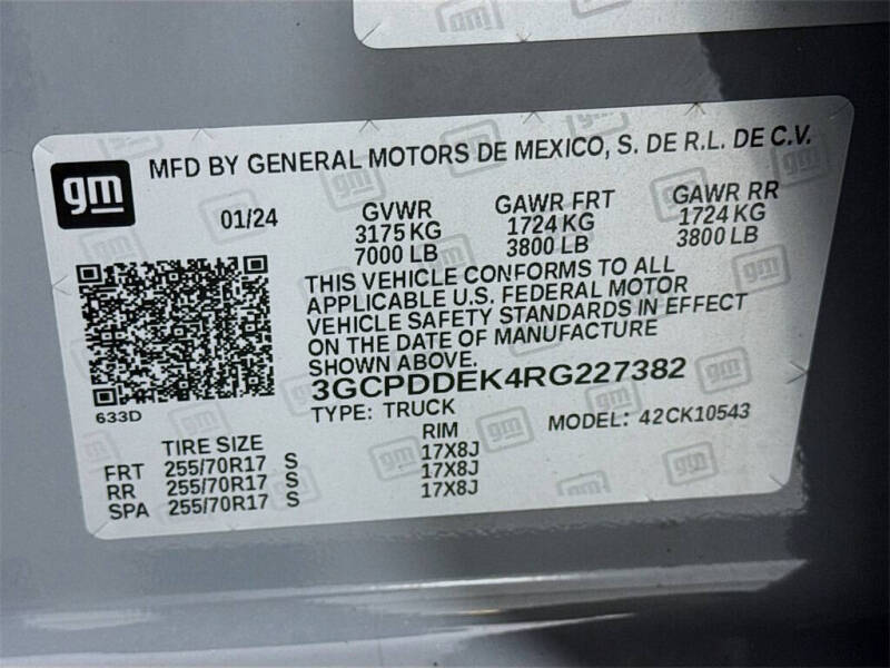 2024 Chevrolet Silverado 1500