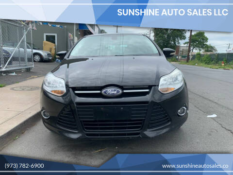 2012 Ford Focus for sale at SUNSHINE AUTO SALES LLC in Paterson NJ