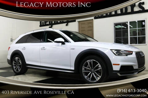 2017 Audi A4 allroad for sale at Legacy Motors Inc in Roseville CA