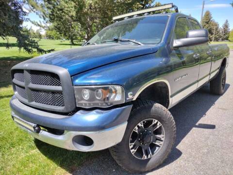 2004 Dodge Ram Pickup 3500 for sale at BELOW BOOK AUTO SALES in Idaho Falls ID